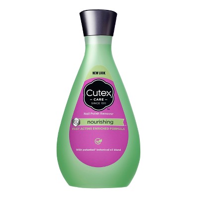 Cutex Nourishing Nail Polish Remover - 10.1 fl oz