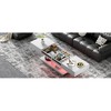 LIVAREEmlen Extendable Coffee Table with Multiple Storage Compartments, Multifunctional Adjustable Coffee Table with Hidden Storage Space(White) - 4 of 4