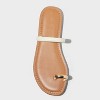 Women's Clara Toe Ring Sandals - Universal Thread™ - 3 of 4