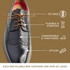 The Original Stretchlace Round Elastic Shoelace for Dress Shoes - Light Brown - 4 of 4