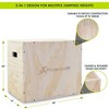 ProsourceFit 3-in-1 Wood Plyometric Jump Box - 2 of 4