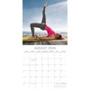 2026 Square Wall Calendar, Yoga, 16-Month Mind, Body, Spirit Theme with 180 Reminder Stickers (12x12 In) - 3 of 4