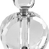 HomeRoots 5" Clear Crystal Decorative Bottle Tabletop Sculpture - 4 of 4