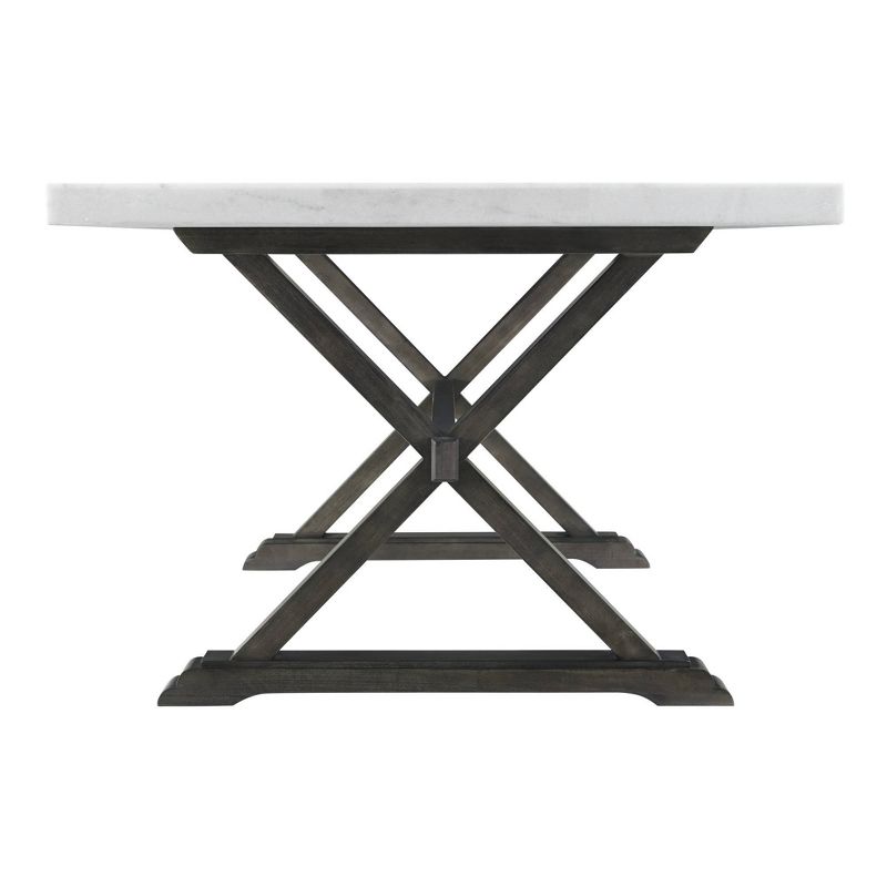 Landon Marble Dining Table White - Picket House Furnishings, 4 of 11