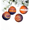 Evergreen Holiday Ball Ornaments, Set of 12, Chicago Bears - 4 of 4