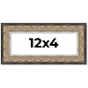 PosterPalooza | Panoramic Ornate Silver Picture Frame - UV Acrylic, Foam Board Backing, Hanging Hardware - 2 of 4