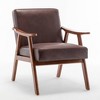 Vatros Mid-Century Accent Chair Living Room Chair - 2 of 4