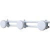 Evideco French Home Goods Wall-Mounted 3-Hook Rail Rack for Coats, Hats & Towels – Space-Saving Design, Ideal for Entryways, Bathrooms, or Bedrooms - 4 of 4