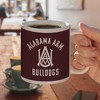 Alabama A&M University Bulldogs Logo Ceramic Coffee Mug Novelty Gift Mugs for Coffee Tea and Hot Drinks 11oz White - 4 of 4