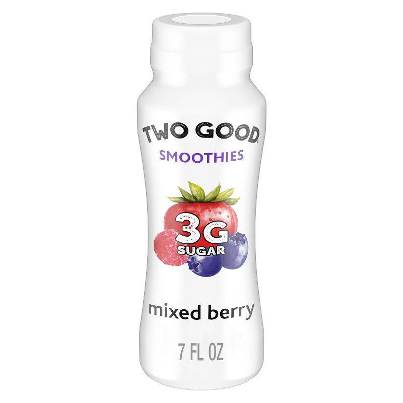 Two Good Mixed Berry Greek Yogurt Smoothie - 7 fl oz, 1 of 14