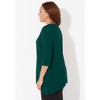 Catherines Women's Plus Size Petite Anywear Keyhole Tunic - 4 of 4