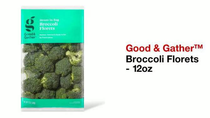 Broccoli Florets - 12oz - Good & Gather&#8482;, 2 of 5, play video