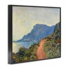 Stupell Industries La Corniche near Monaco, 1884 Framed Giclee Art - 2 of 4
