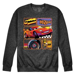 Men's - Disney - Lightning McQueen Best Trophies Graphic Fleece Sweatshirt - 1 of 4