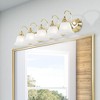 Livex Lighting Belmont 5 - Light Vanity in  Polished Brass - 2 of 4