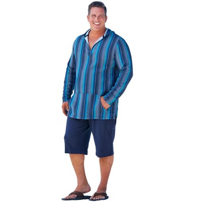 KingSize Men's Big & Tall Gauze Pullover Hoodie