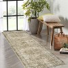 Vintage Area Rugs for Living Room, Washable Carpet Indoor Non Slip Large Area Rugs, Soft Low Pile Rug Foldable Floor Rug - 3 of 4