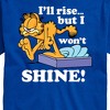 Men's - Garfield - Rise But Won't Shine Short Sleeve Graphic T-Shirt - 2 of 4