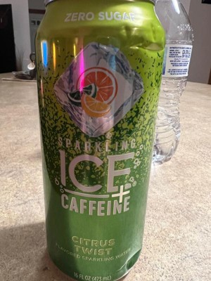 Sparkling Ice +caffeine Blue Raspberry - 16 Fl Oz Can : Target