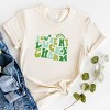 Simply Sage Market You're My Lucky Charm Short Sleeve Tee - M - Cream - 3 of 4