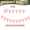Unique Bargains 49ft Felt Fabric Soft Touch Wear-resistant Reusable Banner 2 Pcs - 2 of 4