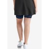ellos Plus Size Lace Hem Bike Shorts - 3 of 4