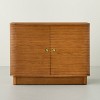 Grooved Mid-Century Decorative Storage Cabinet - Hearth & Hand™ with Magnolia - 3 of 4