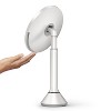 sensor mirror with touch-control brightness and dual light setting, white stainless steel - 3 of 4
