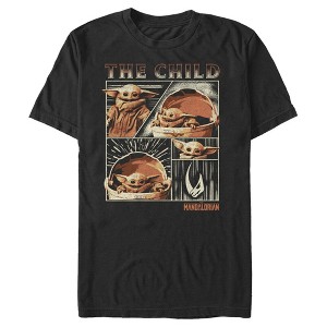 Men's Star Wars The Mandalorian The Child Collage T-Shirt - 1 of 4