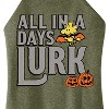 Women's - Peanuts - Days Lurk Art Graphic High Neck Tank - 2 of 4