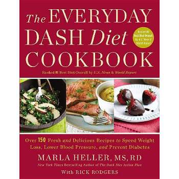 The Everyday Dash Diet Cookbook - (Dash Diet Book) by  Marla Heller (Hardcover)
