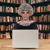 Underwraps Costumes Old Lady Curls Adult Costume Wig - 2 of 3