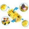 PICASSO-TILES Mini Car & 2 Character Play Set, Magnetic Tiles, Building Blocks, STEM Toys for Kids 3+ - 3 of 4