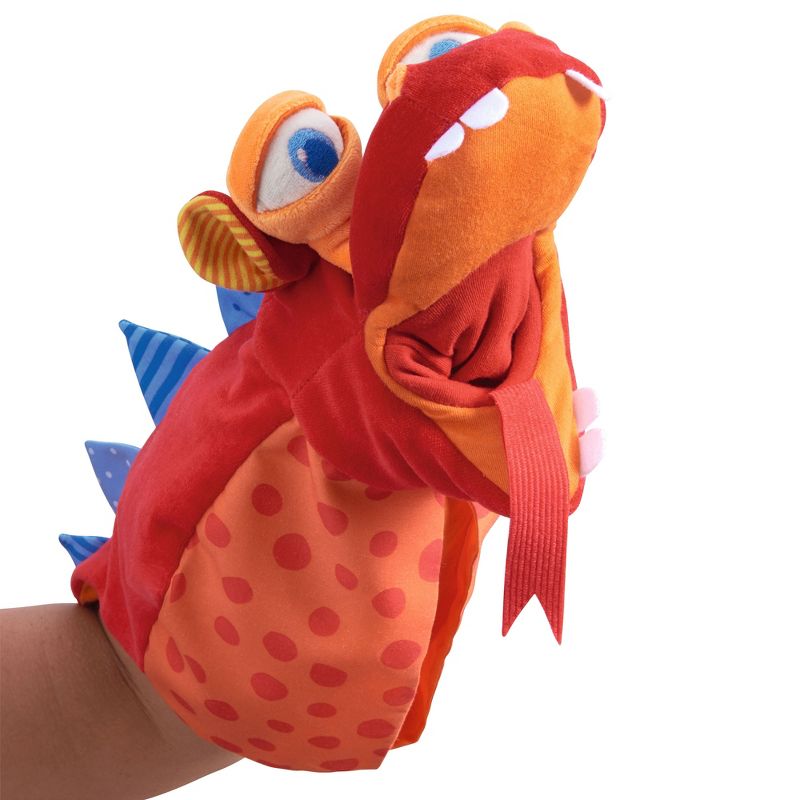 HABA Glove Puppet Eat-It-Up with Built in Belly Bag to Feed The Monster, 2 of 8