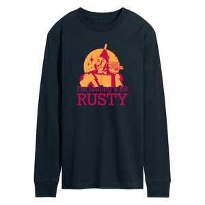 Men's - Wizard of Oz - A Bit Rusty Tin Man Long Sleeve Graphic T-Shirt - 1 of 4