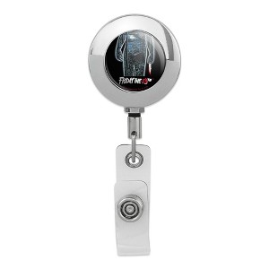 Friday The 13th Poster Metal Chrome Badge ID Card Holder Clip - 1 of 3
