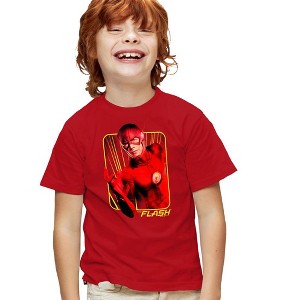 Boys' Short Sleeve Flash Tv Series Barry Bolts T-Shirt - 1 of 4