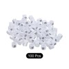 Unique Bargains Plastic Round Color Coding Hanger Garment Hanger Markers Tag 100 Pcs - 3 of 3