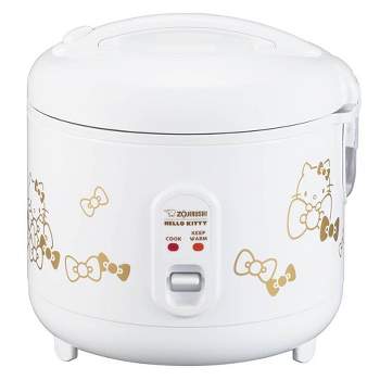 Hello Kitty 15-Cup 316 Pot-Style Rice Cooker & Food Steamer Slow