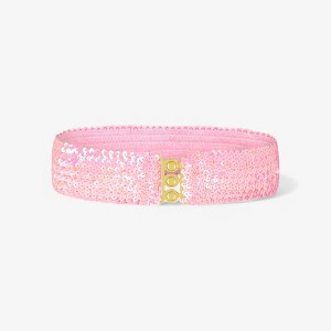 Anna-Kaci Women's Sequin Elastic Waist Belt with Gold Tone Clasp - 1 of 4