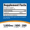 Nutricost L-Lysine Capsules (500 MG) (500 Capsules) - 2 of 4