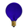 Northlight Pack of 25 Incandescent G50 Blue Christmas Replacement Bulbs - 2 of 2