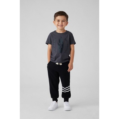 Sol Angeles Kids Wax On Tee Vintage Black- 4T