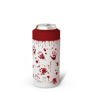 FrostBuddy Universal Buddy Insulated Can Cooler | Fits 12oz Cans, Slim Cans & Bottles | Stainless Steel Drink Holder - 1 of 4