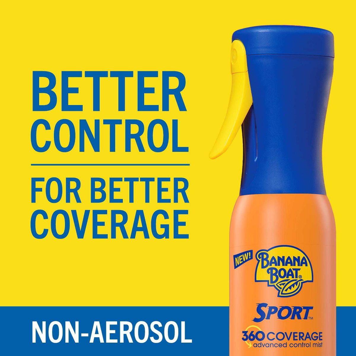 Banana Boat Sport 360 Coverage Advanced Control Mist Sunscreen Sprayer - SPF 50 - 5.5 fl oz - thumbnail 4