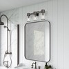 Livex Lighting Quincy 3 - Light Vanity in  Black Chrome - 3 of 4
