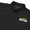 The University of Toledo Adult Polo Left Chest Logo, Black - 4 of 4