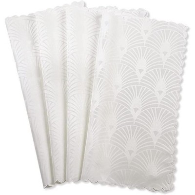 Jacquard Table Cloth Heavy Weight Damask Fabric Tablecloth