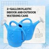 Union Products 63066 Plants & Garden 2 Gal Plastic Watering Can, Caribbean Blue - 2 of 4