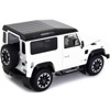 Land Rover Defender 90 Works V8 White with Gloss Black Top "70th Edition" 1/18 Diecast Model Car by LCD Models - image 3 of 4